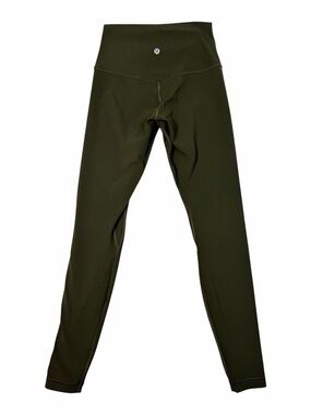 Women’s Lululemon Olive Green Align Leggings size 4 - 28 inch inseam